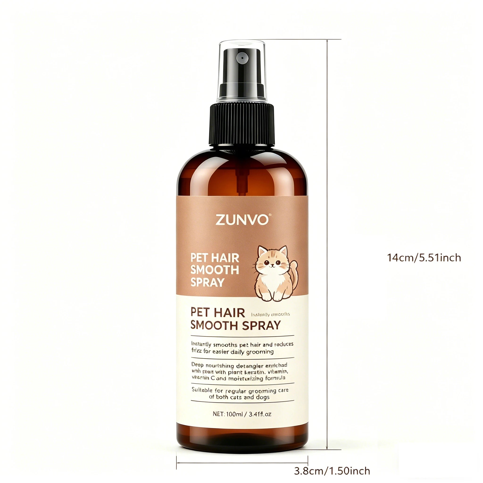 Shampooing sec sans rinçage pour chiens et chats, formule sans eau