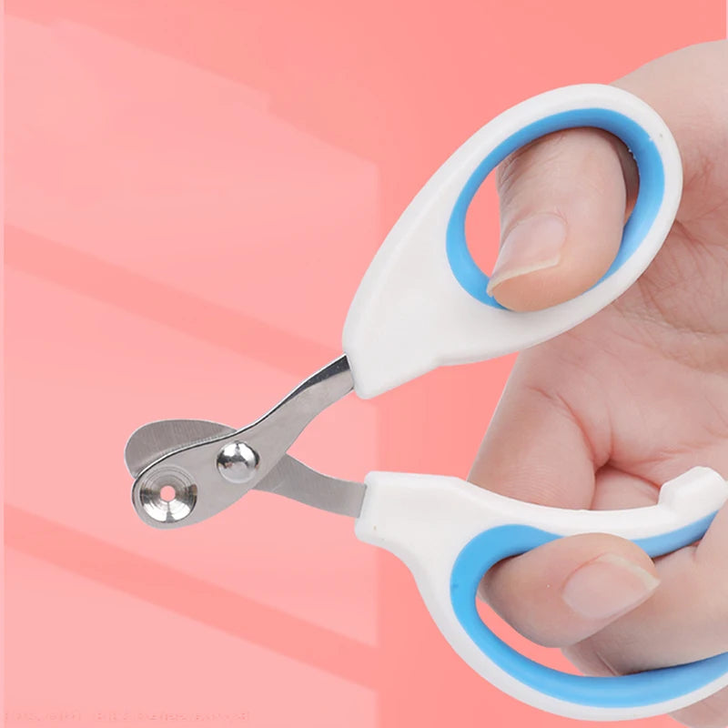 Ciseaux à ongles de chat à trou circulaire