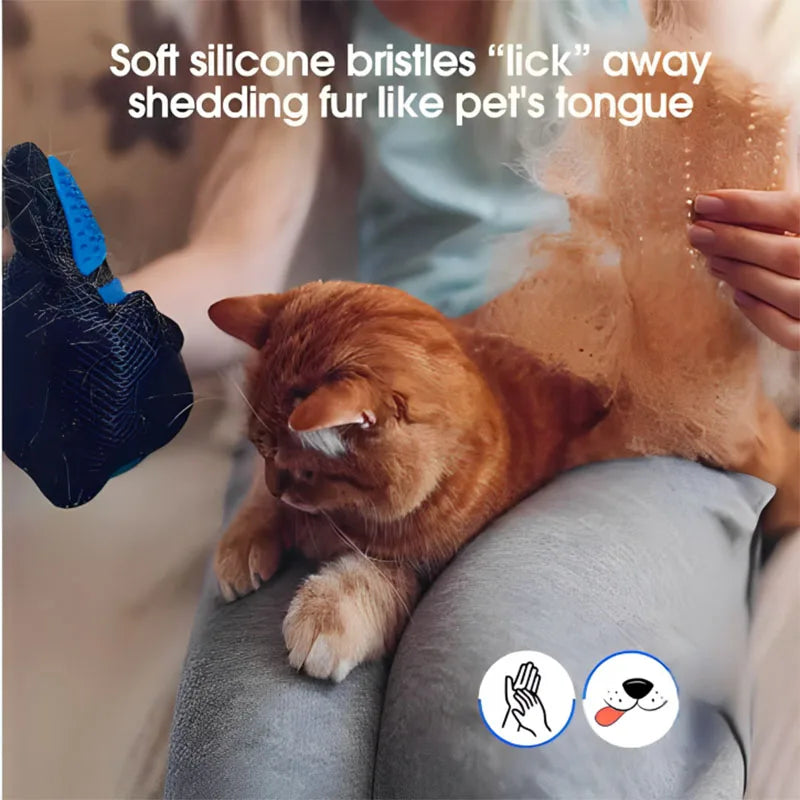 Pet Hair Glove Grooming Glove for Deshedding