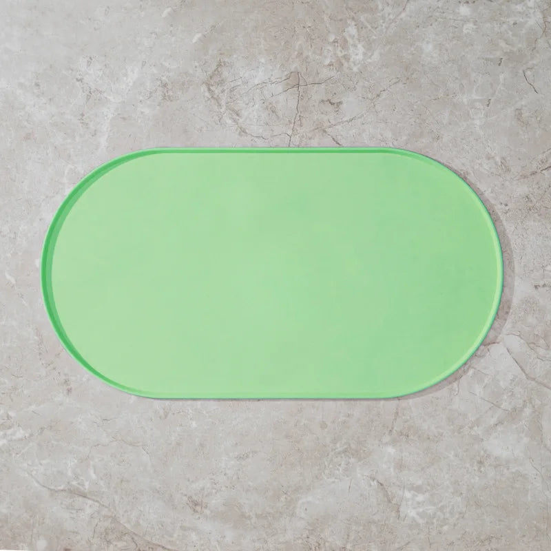 Tapis d'alimentation pour chat avec design antidérapant et imperméable