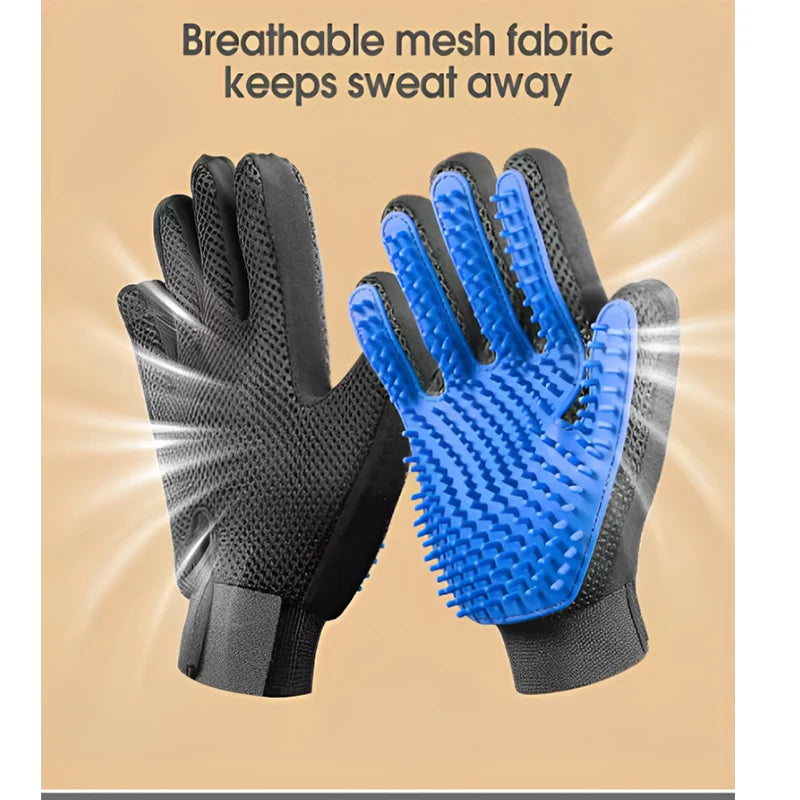 Pet Hair Glove Grooming Glove for Deshedding
