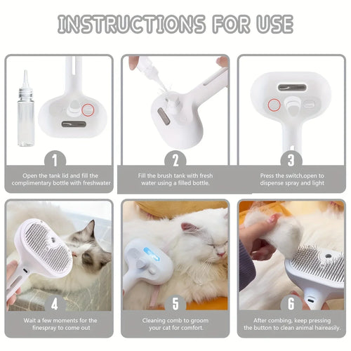 Effortless Pet Grooming Comb