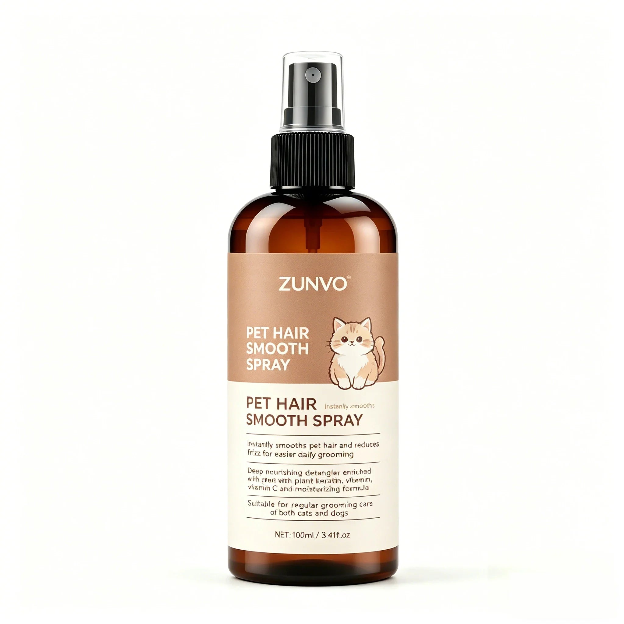 No-Rinse Dry Shampoo For Dogs & Cats, Water-Free Formula For Convenient Pet Cleaning