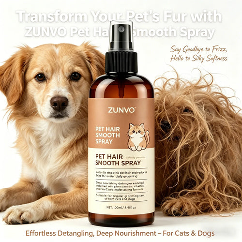 No-Rinse Dry Shampoo For Dogs & Cats, Water-Free Formula For Convenient Pet Cleaning